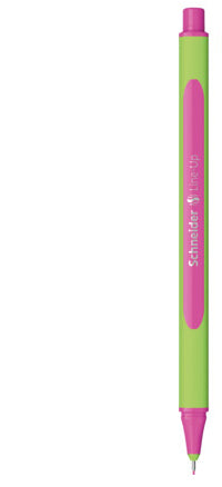 Schneider Schreibgeräte Line-Up Fineliner – 0,4 mm, pink, Cap-Off