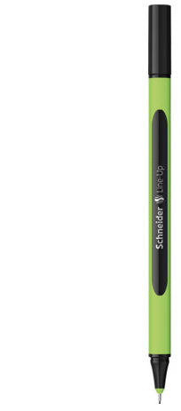 Schneider Schreibgeräte Schneider Line-Up Fineliner Set – 10 Stk., 0,4 mm, schwarz, Cap-Off