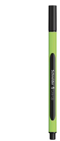 Schneider Schreibgeräte SCHNEIDER Line-Up Fineliner – 0,4 mm, schwarz, Cap-Off