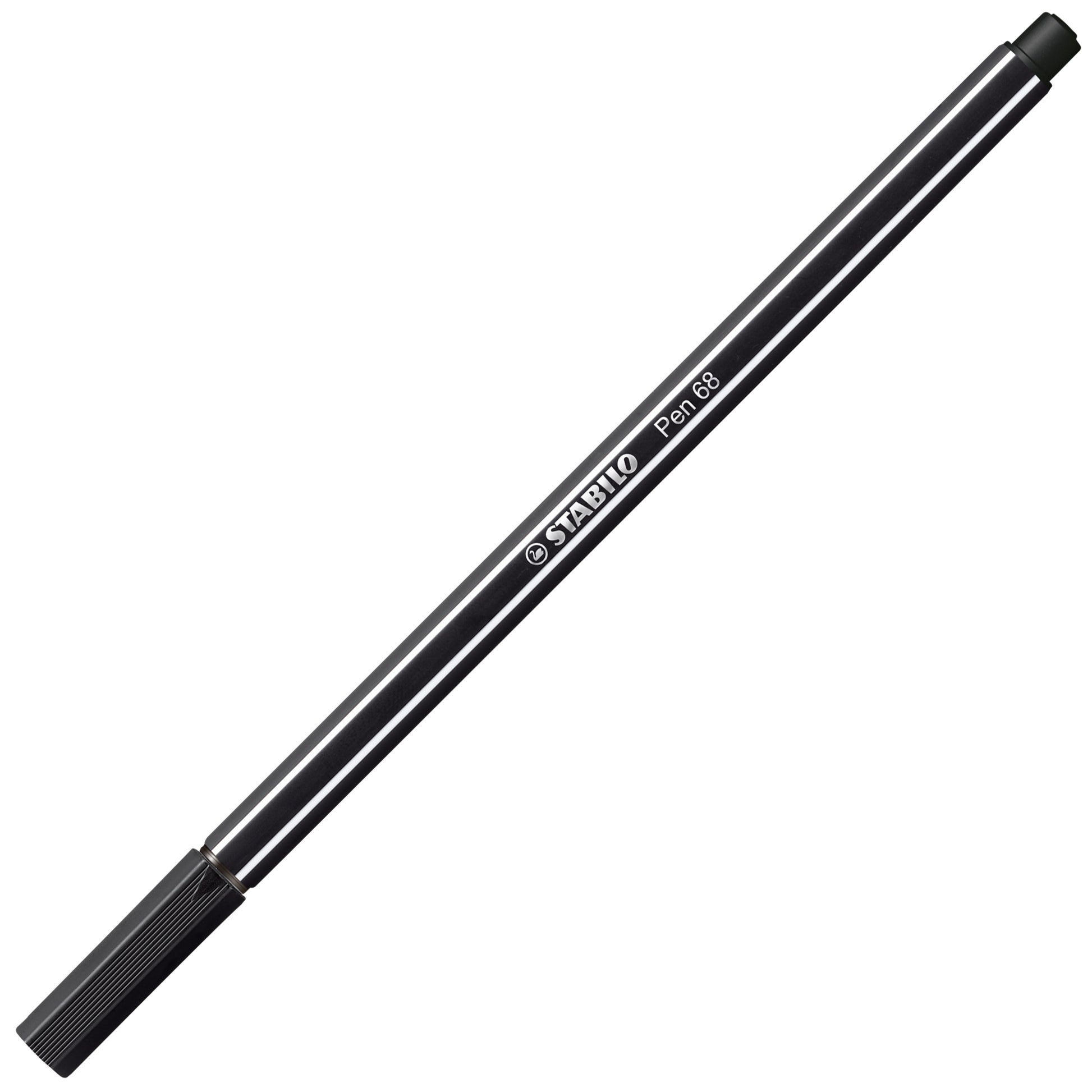 STABILO Pen 68 Arty Filzstifte – Rundspitze, 1 mm, wasserbasiert, 24 Farben