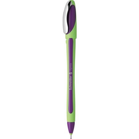 Schneider Schreibgeräte Schneider Xpress Fineliner Set – 10 Stk., 0,8 mm, violett, Cap-Off