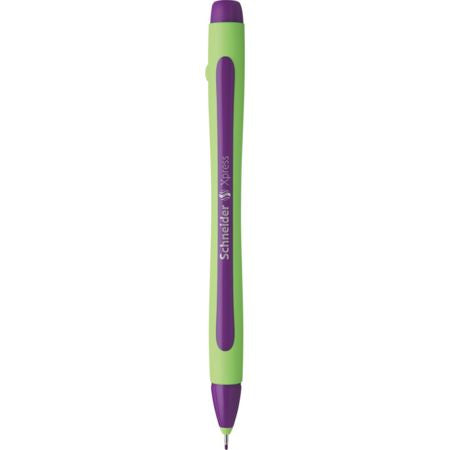 Schneider Schreibgeräte Schneider Xpress Fineliner Set – 10 Stk., 0,8 mm, violett, Cap-Off