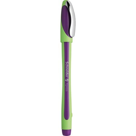 Schneider Schreibgeräte Schneider Xpress Fineliner Set – 10 Stk., 0,8 mm, violett, Cap-Off