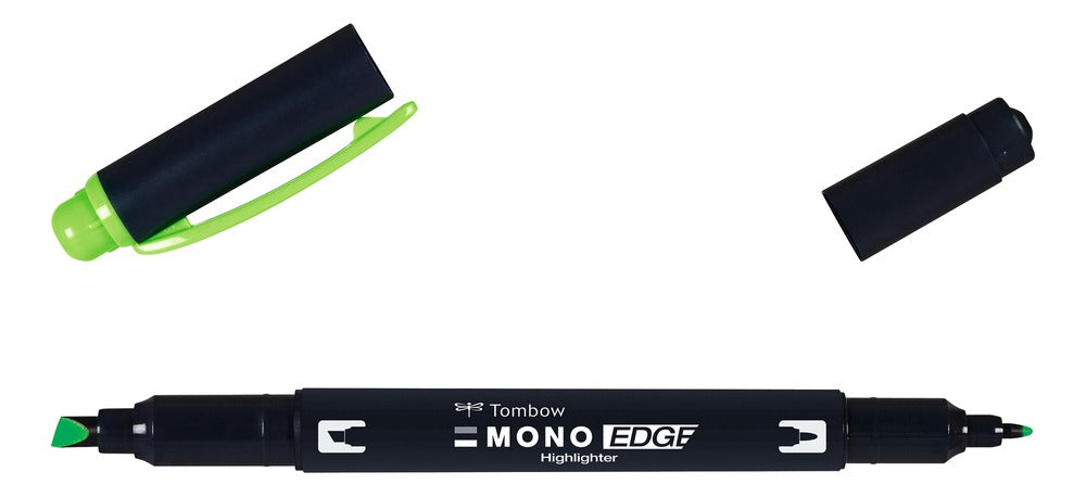 Tombow MONO Textmarker – Grün, Keil/Fein 0,4–3,8/0,4 mm, schnelltrocknend
