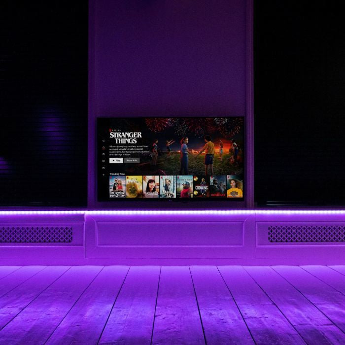 Hombli LED-Strip 5 m – WLAN, für Amazon Alexa & Google Assistant – mehrfarbig (RGB), 2'000–6'500 K