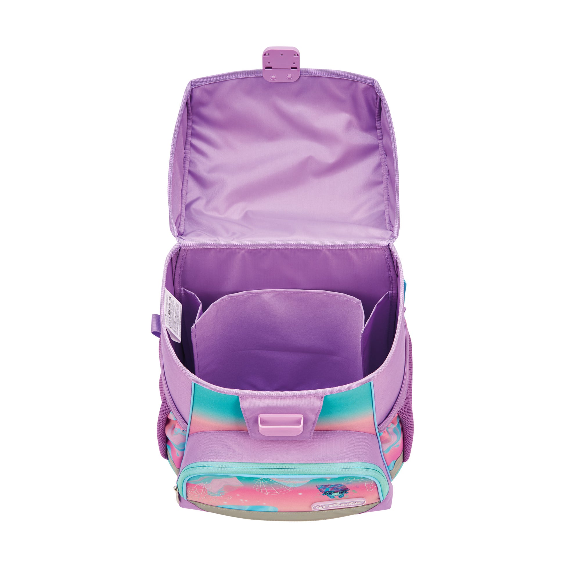 Herlitz Loop Plus – Schulrucksack-Set 4-teilig, Meerestiere, 17 l, 31×37×22 cm
