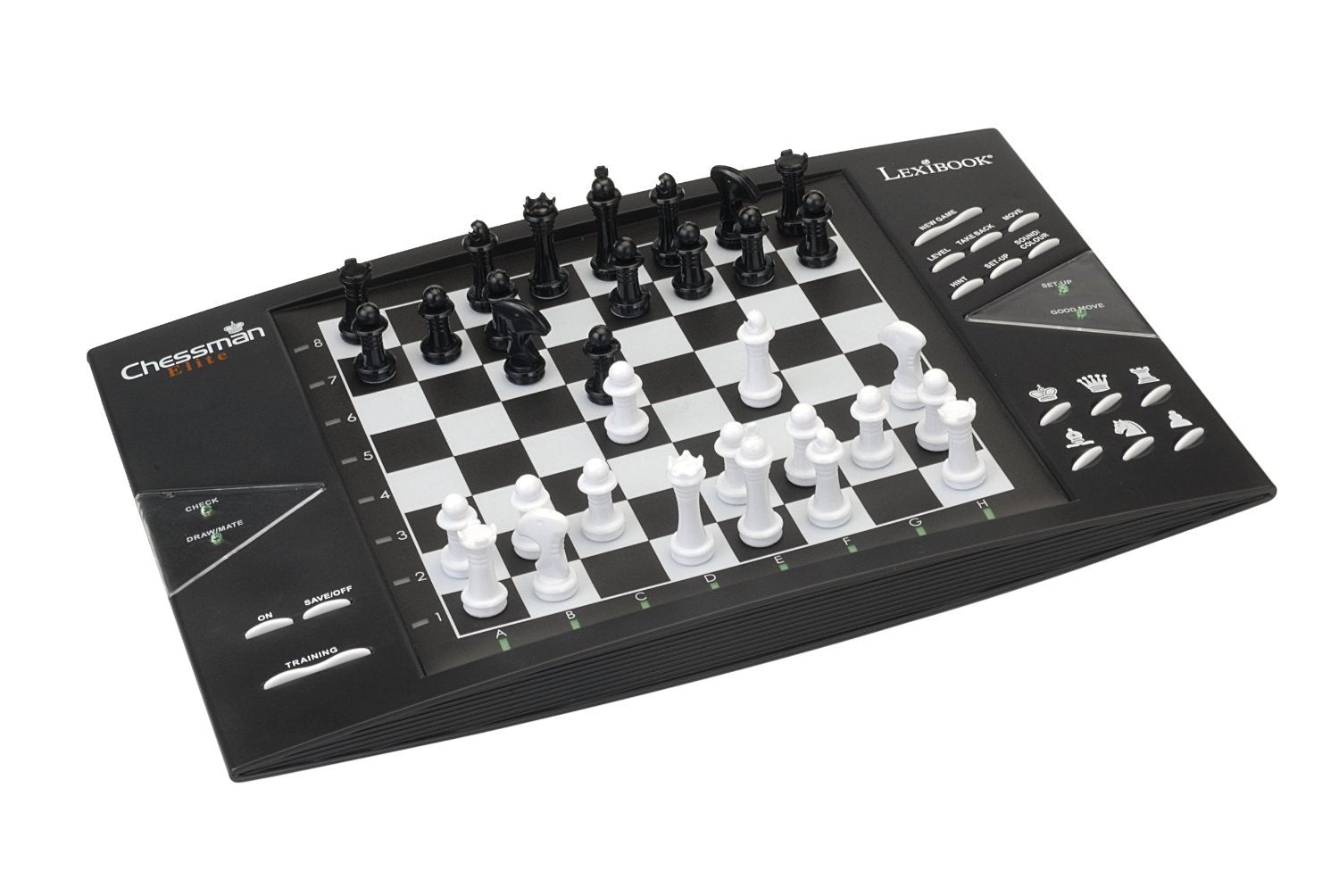 Lexibook Chessman Elite – Logikspiel, 1–2 Spieler, ab 7 Jahren, 60 Min., EN/DE/FR