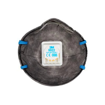 3M Atemschutzmaske FFP2 9922 – mit Ventil – Braun – 100 Stk.