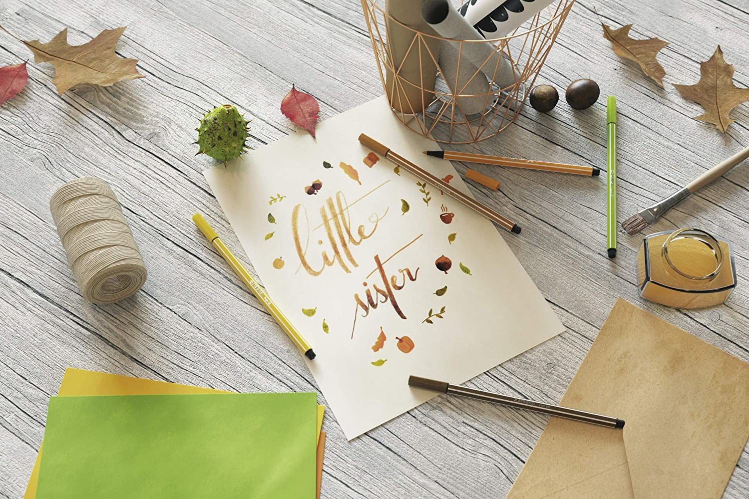 STABILO Filzstifte Pen 68 Colorparade, Strichbreite 1 mm, 20 Farben