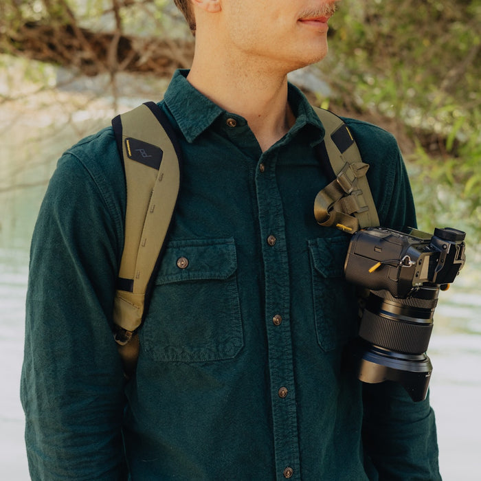 Peak Design Capture Clip & Plate v3 Gurtclip-Halterung – für Kameras – Olive