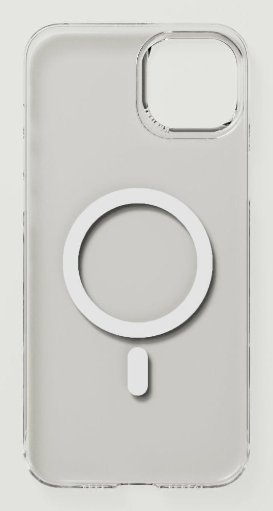 Nudient – Backcover – für Apple iPhone 15 Plus – transparent – MagSafe-kompatibel