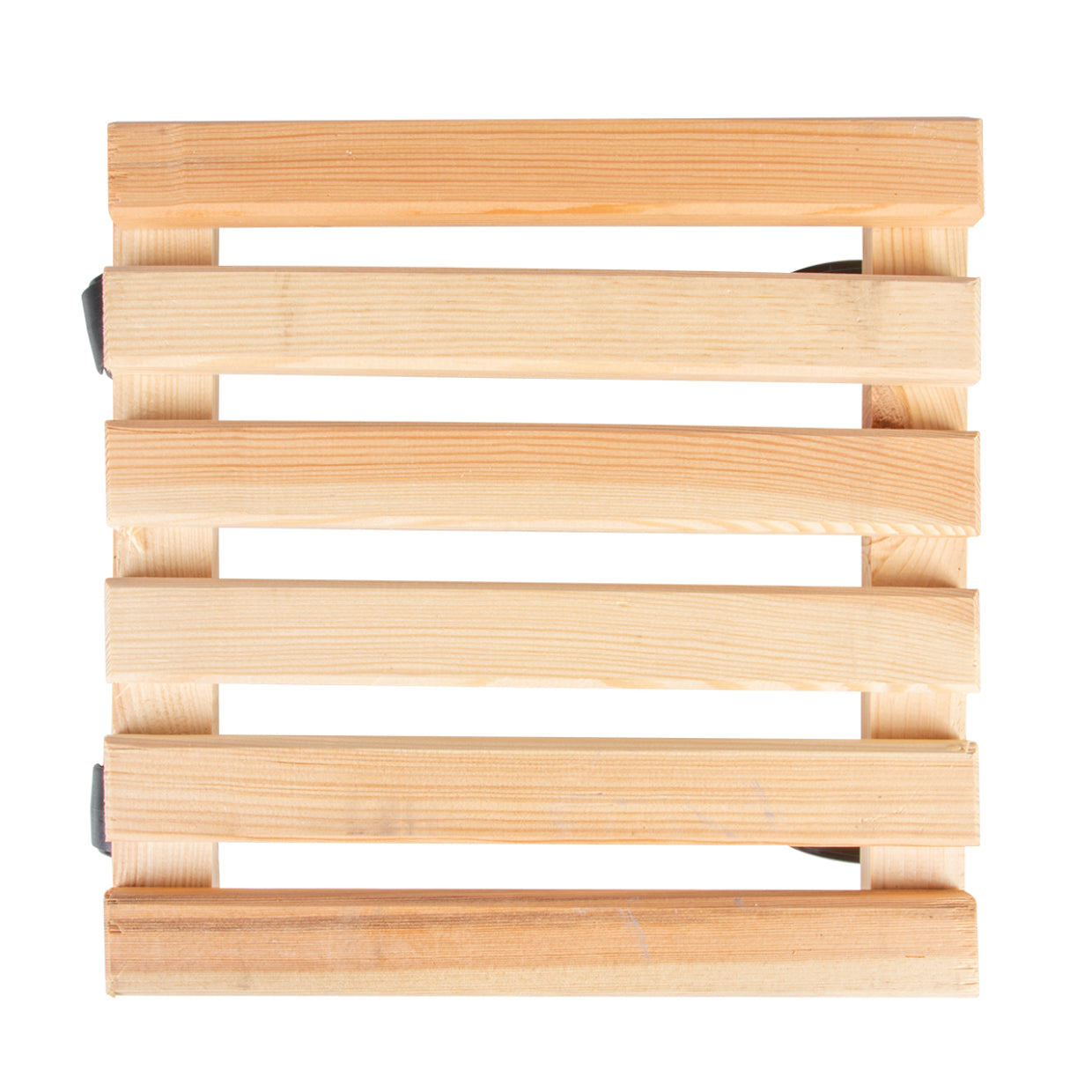 Esschert Design Pflanzenwagen – Holz/Polyamid/Polypropylen – Schwarz/Natur – 291 × 80 × 291 mm