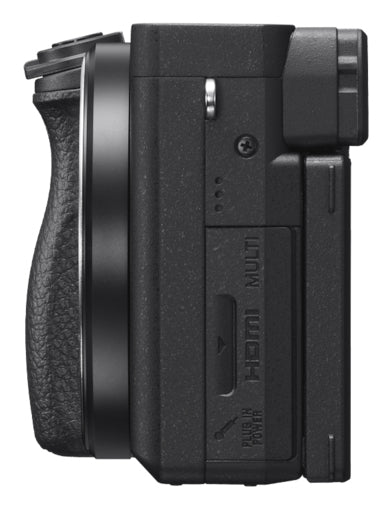 Sony Alpha 6400 – Systemkamera Body E-Mount, 24,2 MP APS-C, 4K 30 fps, Schwarz