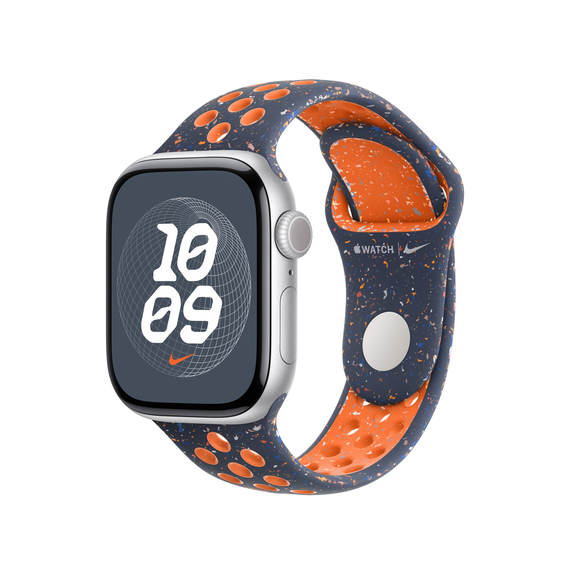 Apple Nike Sport Band – Blue Flame, M/L, für Apple Watch 38 mm, 40 mm, 41 mm