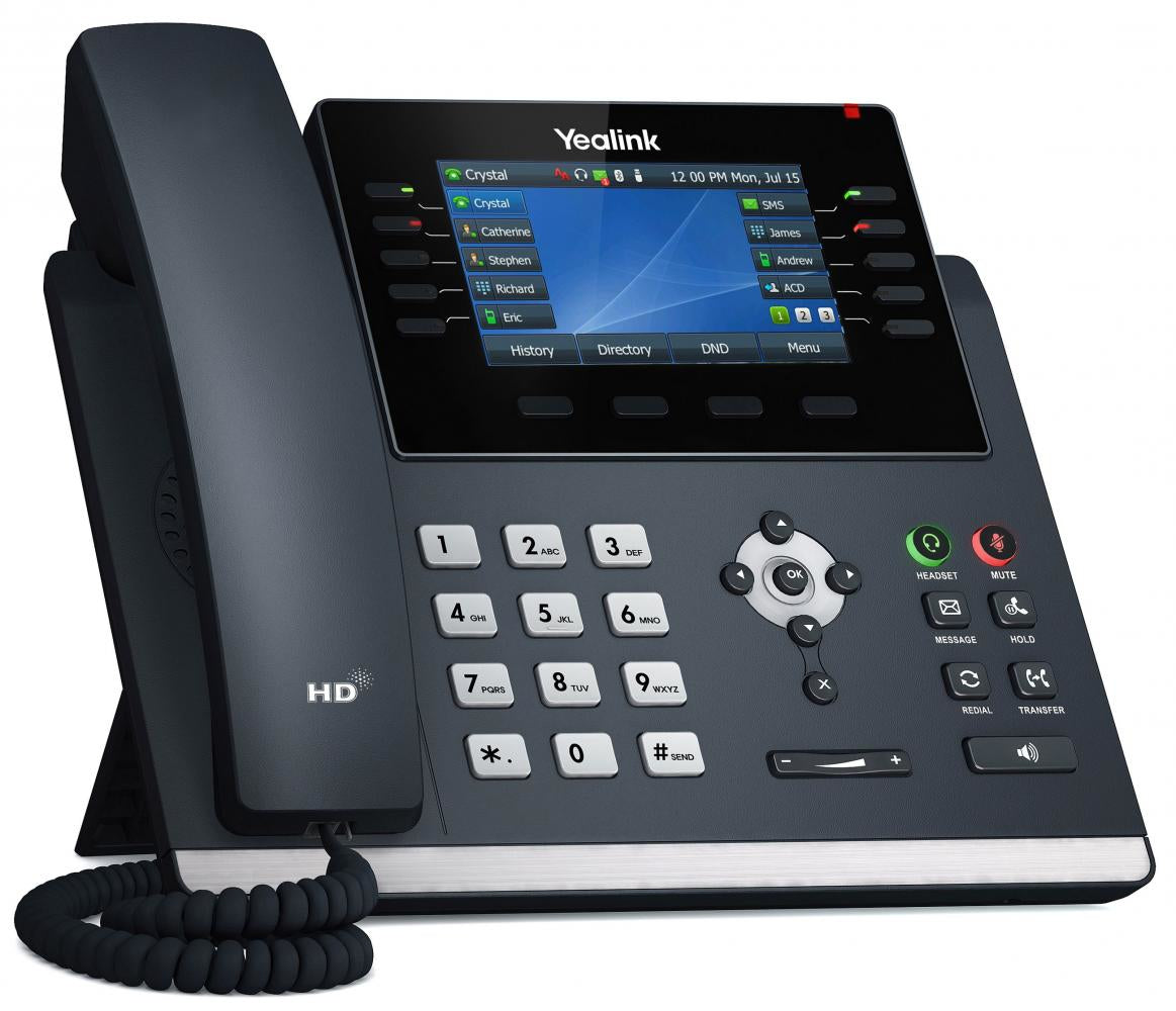 Yealink SIP T4 (U) Serie T46U – IP-Telefon, PoE, WLAN, Grau