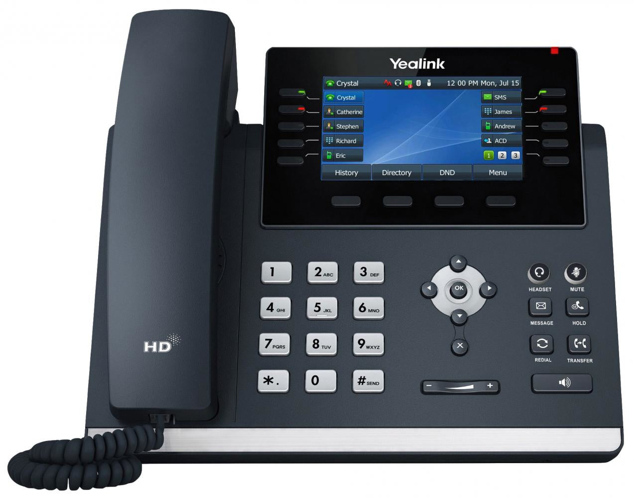 Yealink SIP T4 (U) Serie T46U – IP-Telefon, PoE, WLAN, Grau