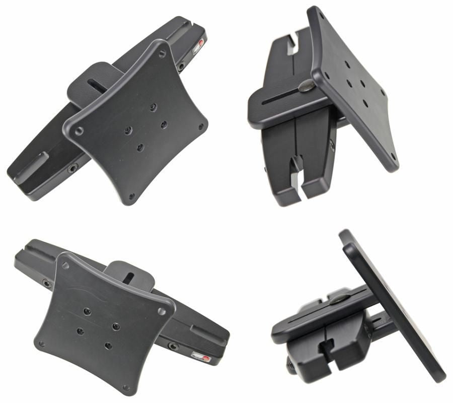 Brodit Fahrzeug-Dock für VESA 75×75 mm – Passive Halterung, Schwarz