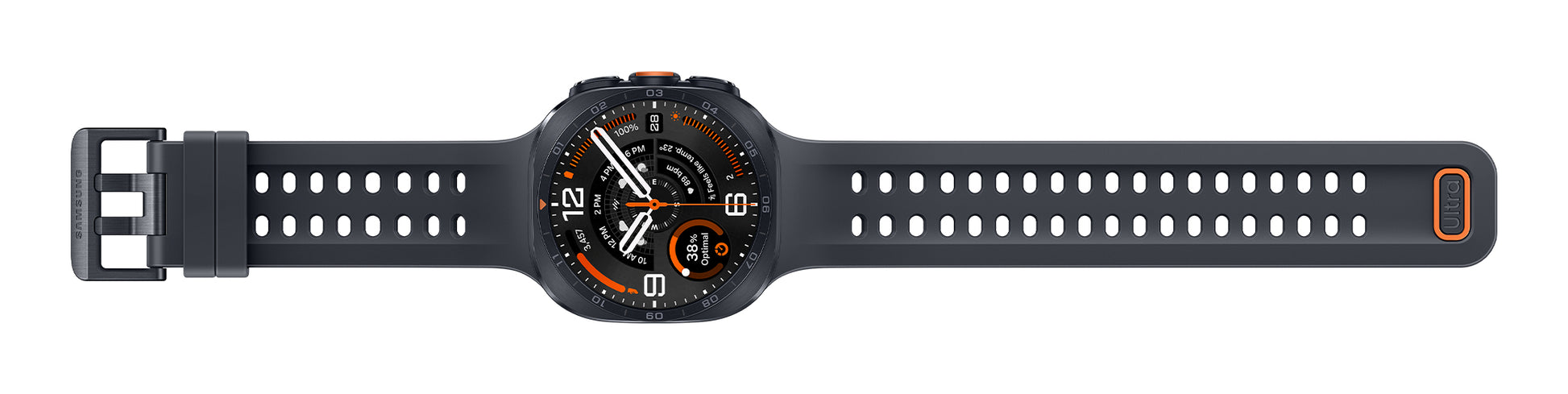 Samsung Galaxy Watch Ultra 2 47 mm GPS + Cellular – Titan Grau, 100 m