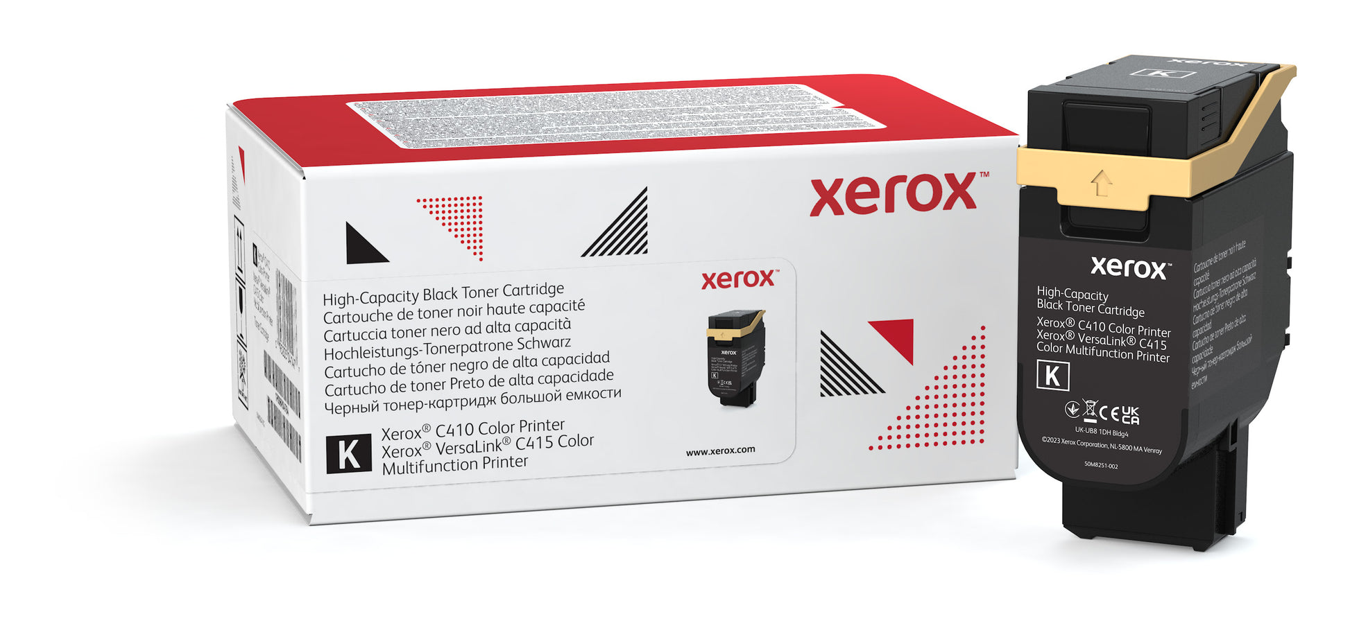Xerox Toner 006R04685 – schwarz, 10'500 Seiten – für C415V_DN, C410V_DN