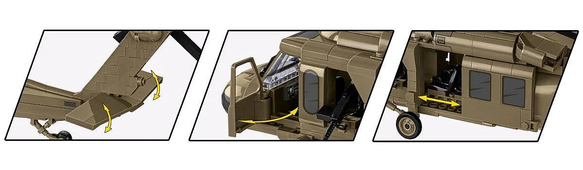 COBI UH-60 Black Hawk Bausatz – 928-teilig – 54 × 16 × 37 cm – ab 8 J. – Kunststoff