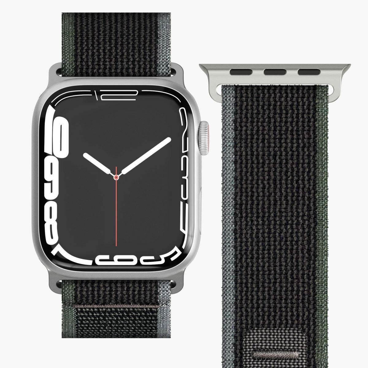 Vonmählen Trekking Case 2 – Armband – für Apple Watch (diverse Grössen) – Blau/Schwarz – Nylon