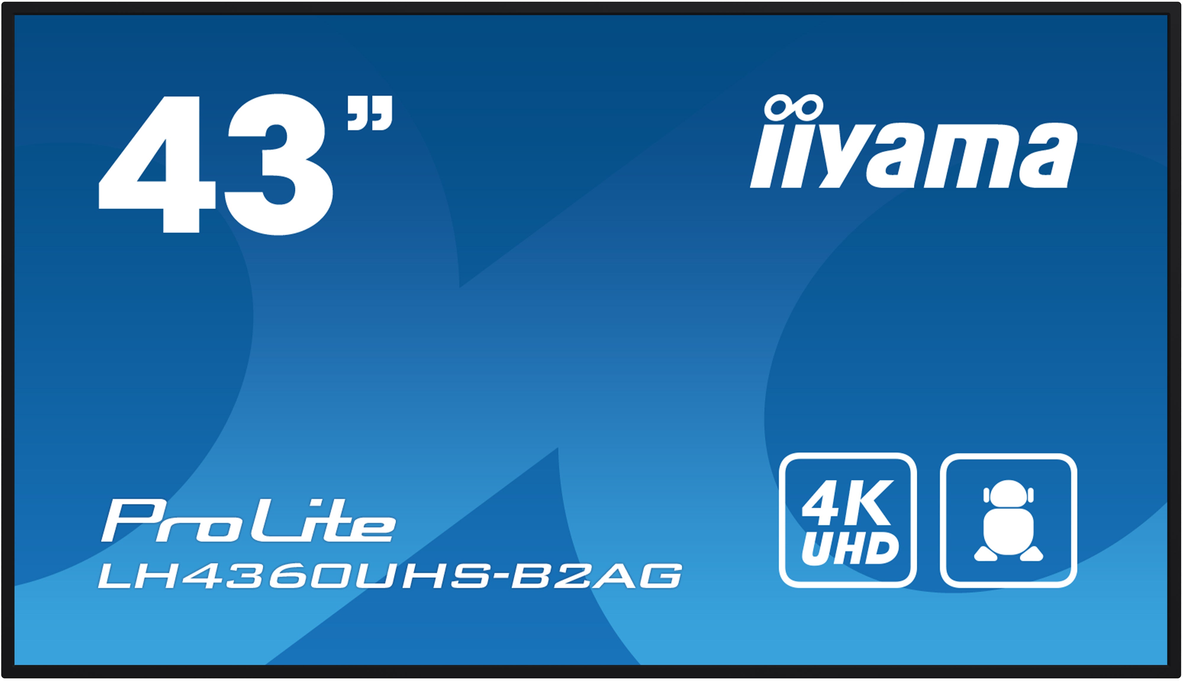 iiyama ProLite – Signage-Display, 42,5", Ultra HD 4K, 500 cd/m², 24/7