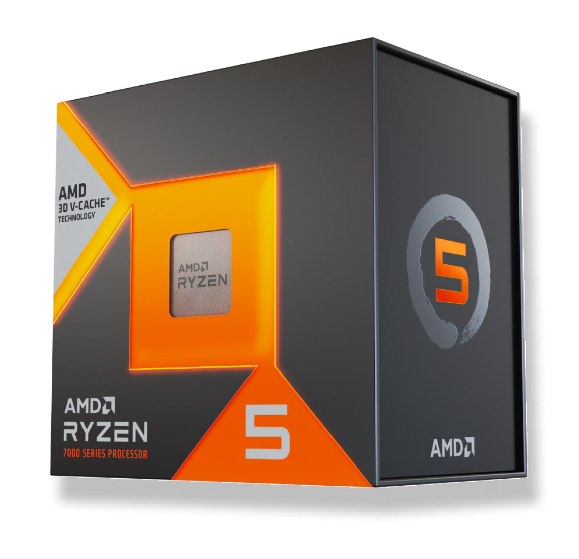AMD Ryzen 5 7500X3D Prozessor – 6 Kerne/12 Threads, Boost 4,5 GHz, Sockel AM5, 65 W, 96 MB L3