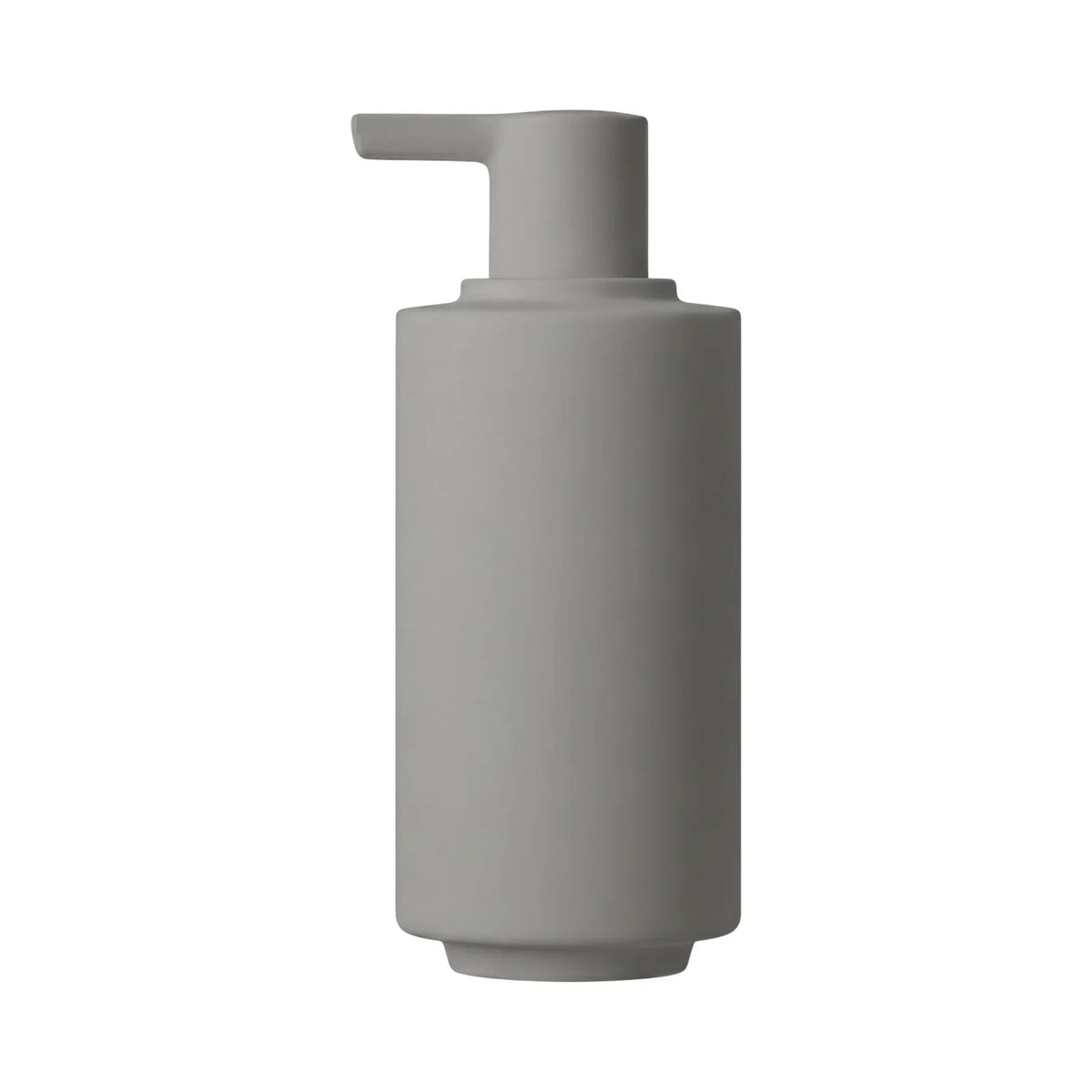 Blomus SAYA Seifenspender – Keramik/Kunststoff, Grau, 190 ml