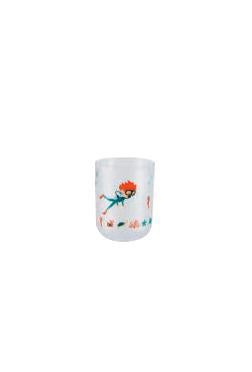 Spirella Zahnbürstenhalter Diver – Ø7,1×9,1 cm, Polystyrol (PS), Blau/Orange