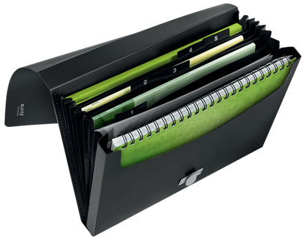 Leitz Sammelmappe für A4, Kunststoff, schwarz