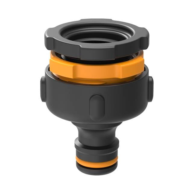 Fiskars Hahnstück – 3/4" Gewinde, Schlauch Ø 26,5 mm, Kunststoff, 1 Stk. – für Innenwasserhähne