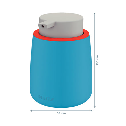 Leitz Cosy Seifenspender – Keramik, Blau, 300 ml