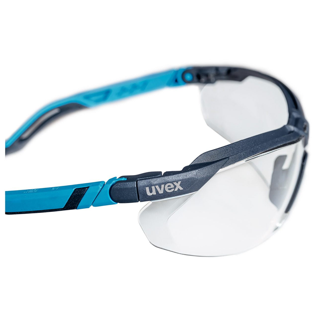 Uvex i-5 9183 Schutzbrille – Antibeschlag, Kratzfest, Grau, Anthrazit/Limette, Polycarbonat (PC), inkl. 1 St.