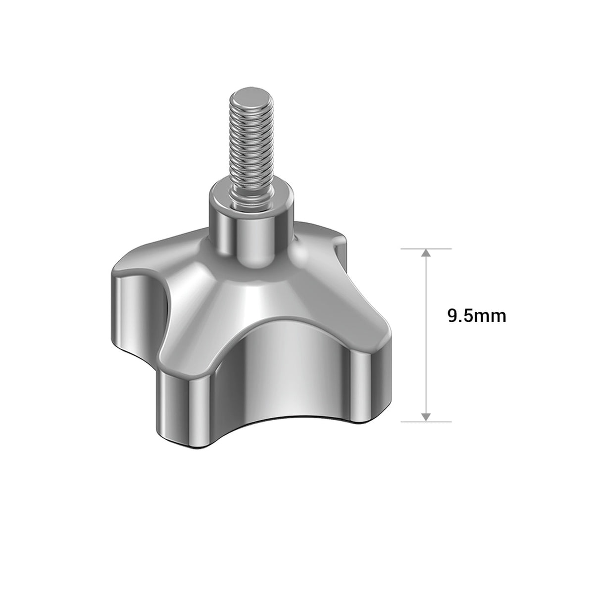 SmallRig 2844 Oberer Griff – für Sony FX9, FS7, FS7 MK2 – Silber