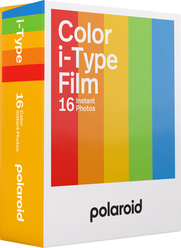 Polaroid i-Type Color Duo Sofortbildfilm – 79 × 79 mm Bild, ISO 640 – für Polaroid i-Type – 16er-Pack