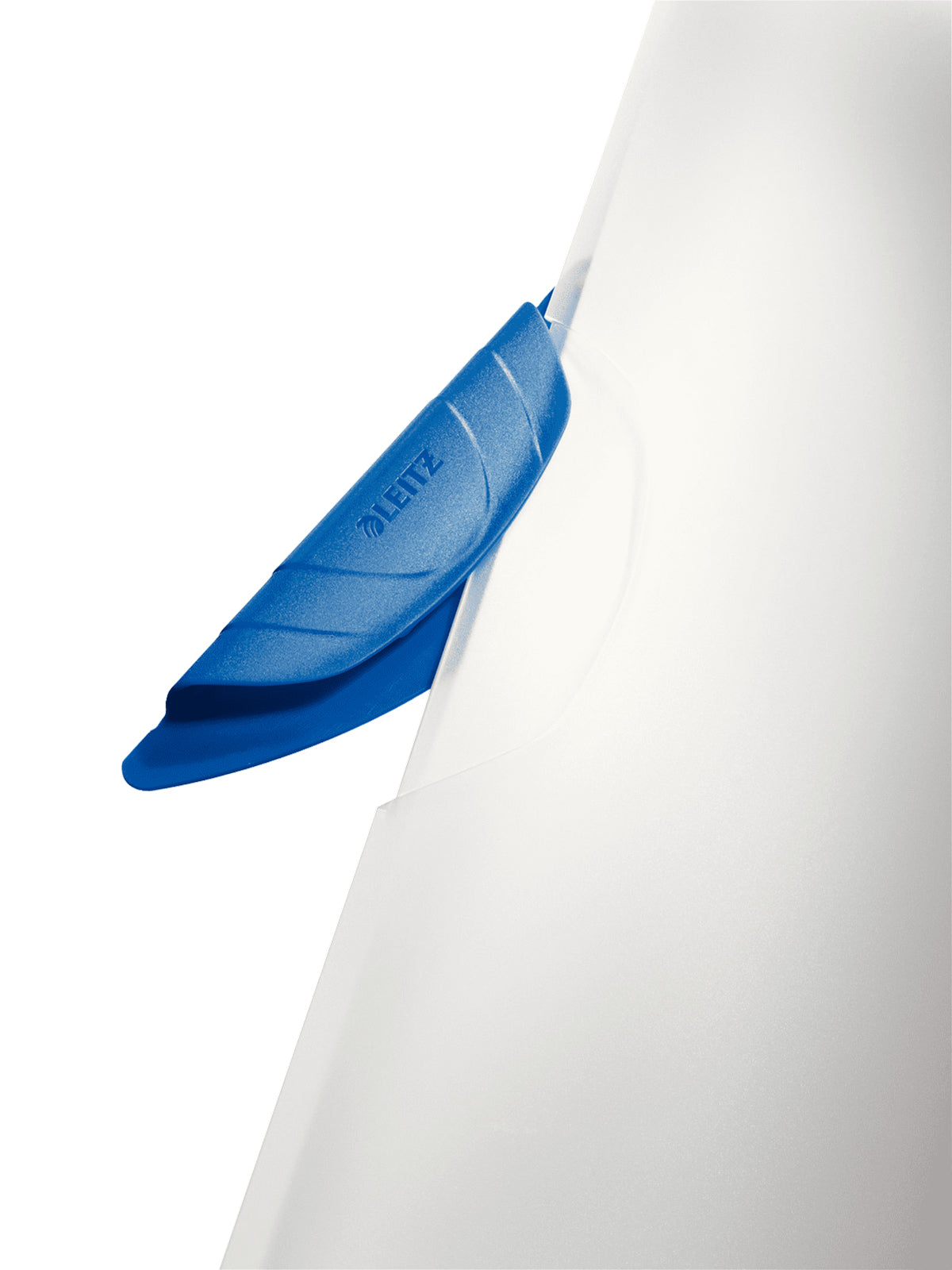 Leitz ColorClip Klemmhefter für A4, grau/transparent – transparenter Vorderdeckel – bis 30 Blatt