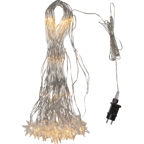 Star Trading System Decor Netz-Lichterkette – 480×46 cm, 160 LEDs – Warmweiss – 2500 K – Netzbetrieb