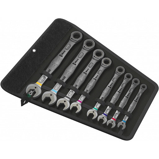 Wera Ratschen-Ringmaulschlüssel-Set 6000 Joker 8 Imperial – 05020012001