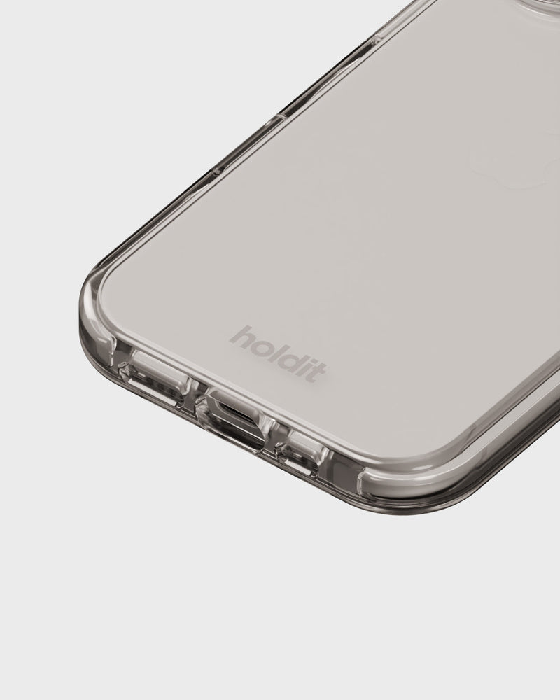 Holdit – Backcover – für Apple iPhone 16 – weiss – TPU – kabelloses Laden, schockresistent