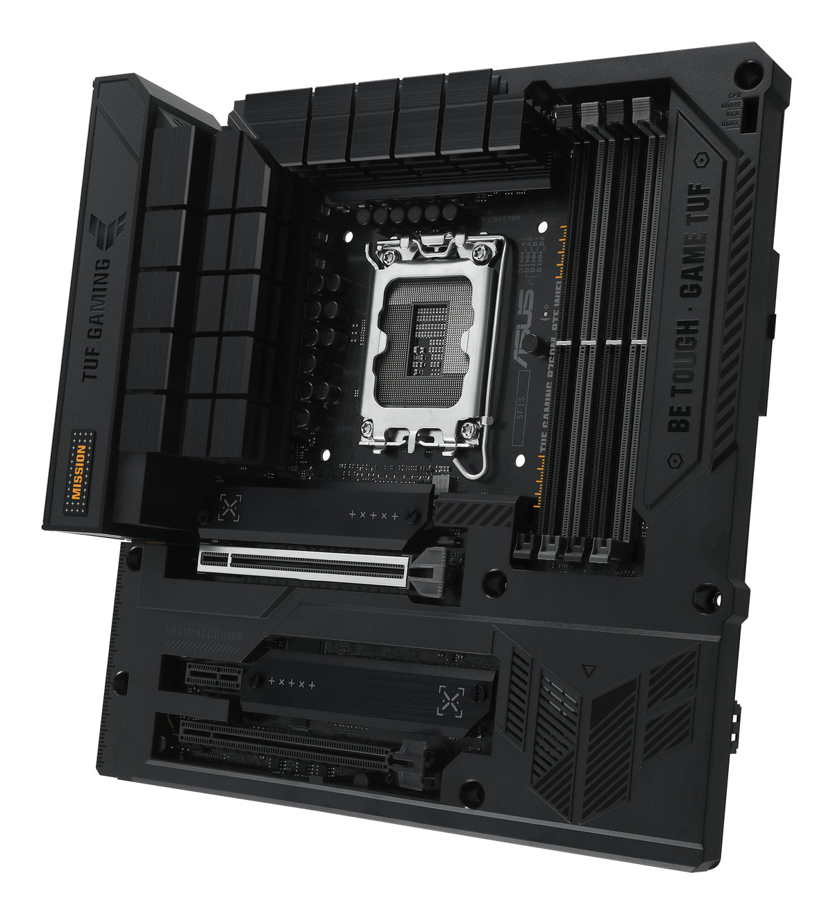 ASUS TUF GAMING B760M-BTF WIFI – Mainboard – LGA 1700, Intel B760, mATX, DDR5