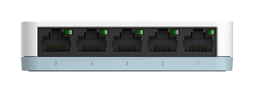 D-Link DGS-1005D/E – Switch – 5×GbE, L2