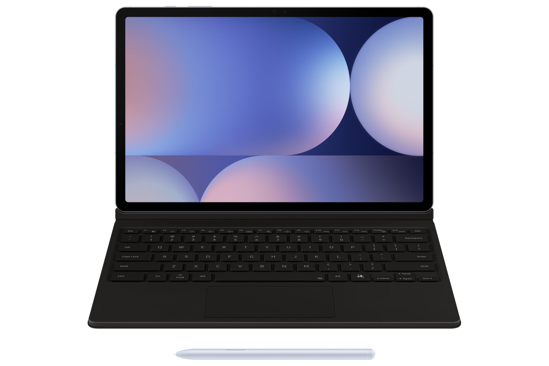 Samsung EF-DX825 Notebook-Schutzhülle – für Galaxy Tab S10+, Galaxy Tab S9+, Galaxy Tab S9 FE+, schwarz
