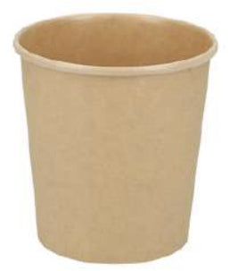 Verive Schale, Papier, PLA-beschichtet – 475 ml – Ø 9,6 cm – FSC – 50 Stk.