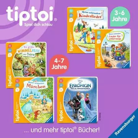 Ravensburger Buch – tiptoi: Meine schönsten Märchen, Hardcover, 24 Seiten, Deutsch, ab 4 Jahren