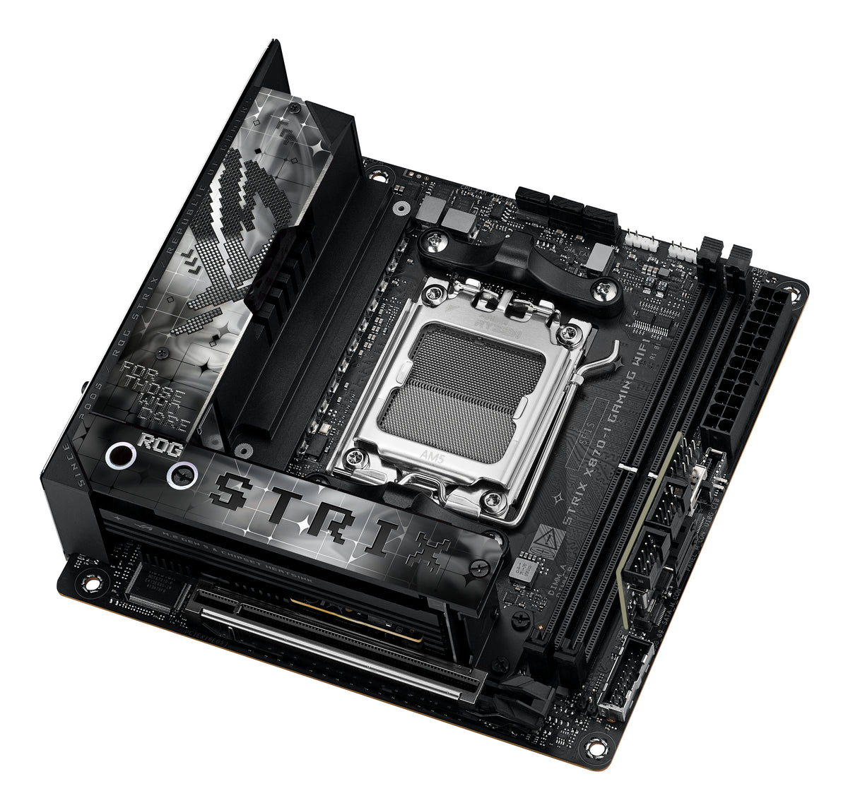 ASUS ROG STRIX X870-I GAMING – Mainboard – Sockel AM5, AMD X870, mini-ITX, DDR5