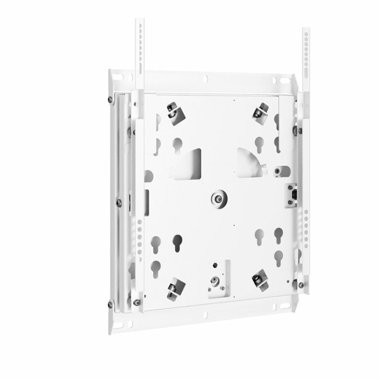 Hagor Wandhalterung – Vollbeweglich – 65" – VESA 200×200–400×400 – bis 45 kg, Flip-Mechanik – Weiss