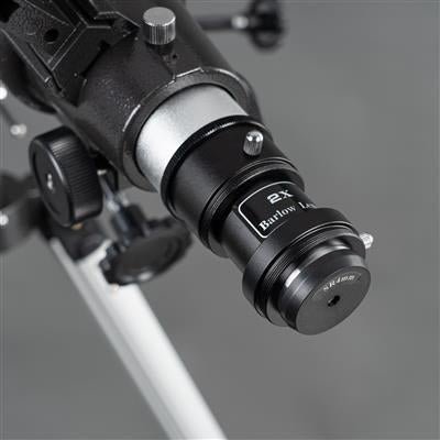 Dörr DELTA 1000 – Spiegelteleskop, 114 mm Öffnung, 1000 mm Brennweite, f/8,8, 500×, Schwarz