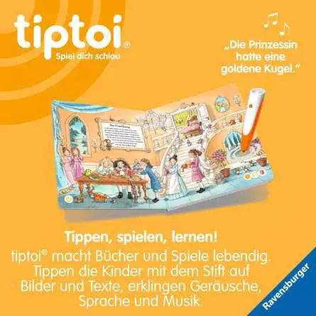 Ravensburger Buch – tiptoi: Meine schönsten Märchen, Hardcover, 24 Seiten, Deutsch, ab 4 Jahren