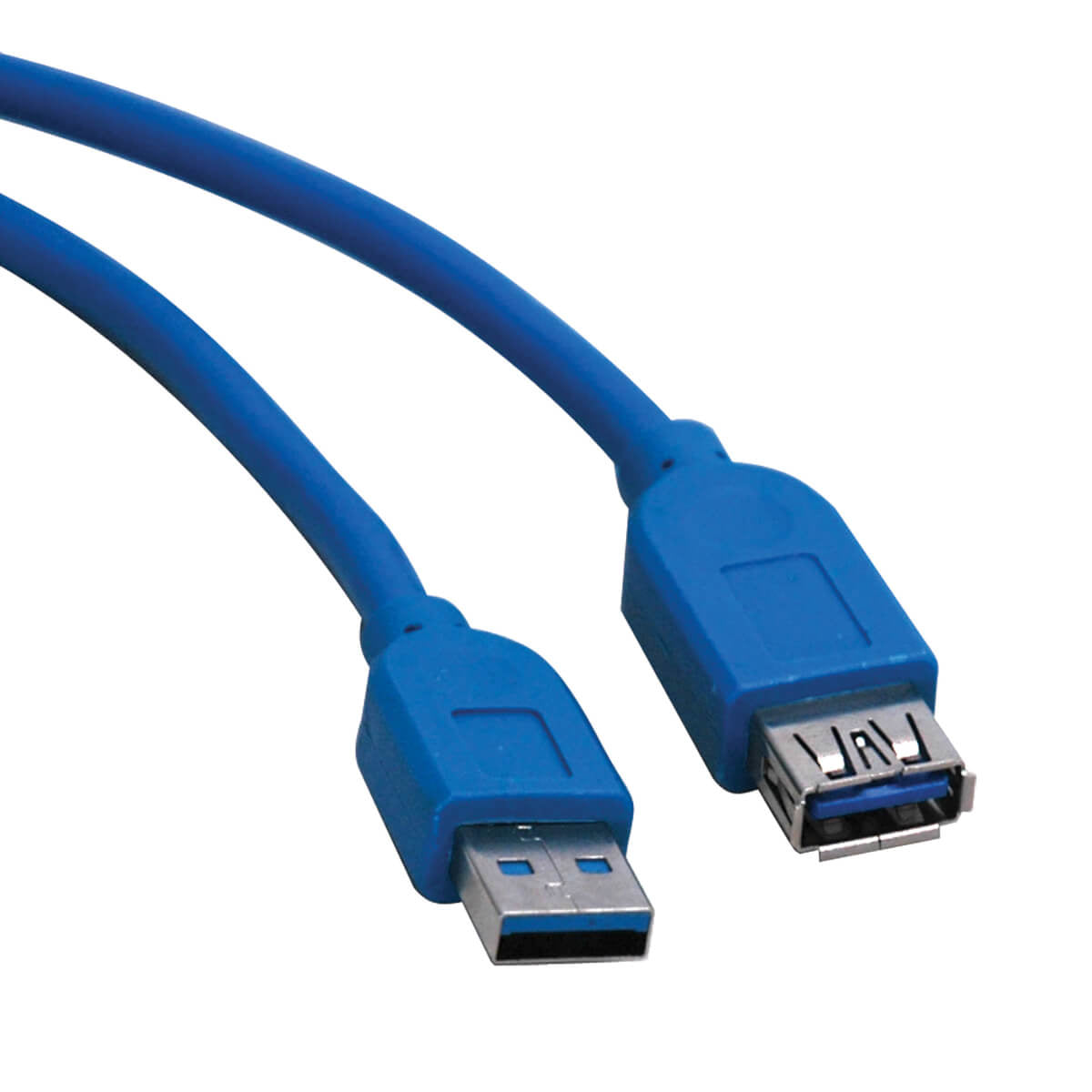 Tripp Lite USB-A Verlängerungskabel (Stecker auf Buchse) – USB 3.2 Gen 1 (5 Gbit/s) – 3,05 m – Blau