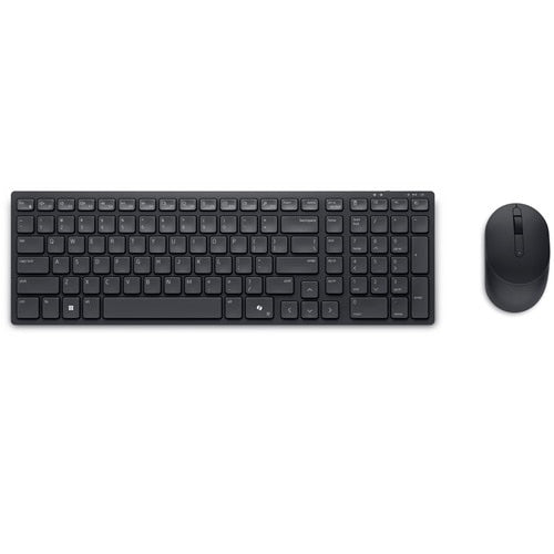 DELL KM555 – Tastatur- und Maus-Set – Membran – Bluetooth & 2,4 GHz (USB-A) – QWERTY (IS) – Schwarz